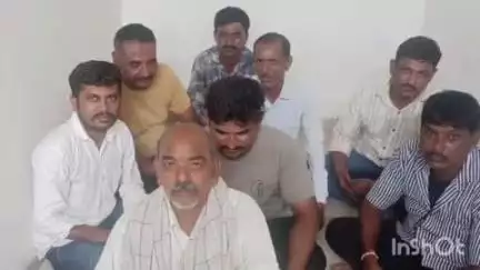 માંડલ: જાલીસણા ગામની સીમમાં ઝાડ નીચે જુગાર રમતા 8 શખ્સોને ગ્રામ્ય LCBએ ઝડપ્યા