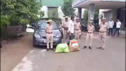 चित्तौड़गढ़: कोटा-उदयपुर हाईवे पर पुलिस ने एक कार से 27 किलो अवैध डोडाचूरा किया जब्त, एक आरोपी गिरफ्तार