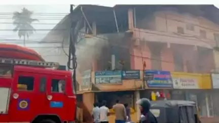 ಪುತ್ತೂರು: ಪಟ್ಟಣದ ದರ್ಬೆಯಲ್ಲಿ ಅಂಗಡಿಗೆ ಆಕಸ್ಮಿಕ ಬೆಂಕಿ