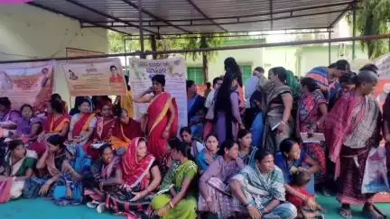 କଣ୍ଟାମାଳ: ରକସା ଗ୍ରାମ ପଞ୍ଚାୟତରେ ବିକାଶ ବାହନ ରଥକୁ ସ୍ବାଗତ