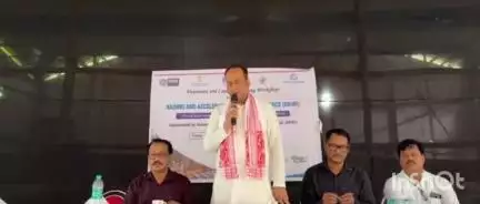 পলাশবাৰী: মিৰ্জাত অনুষ্ঠিত এমএছএমই মন্ত্ৰালয়ৰ সহযোগত সজাগতা আৰু সামৰ্থ্য বিকাশৰ কৰ্মশালাত উপস্থিত বিধায়ক হেমাংগ ঠাকুৰীয়া