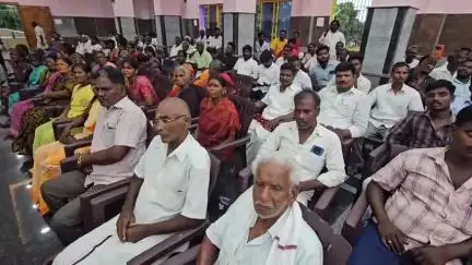 திருவெண்ணைநல்லூர்: அண்ராயநல்லூர்  அஞ்சுகம் திருமண மண்டபத்தில்  திமுக ஒன்றிய கழக நிர்வாகிகள் முகவர்  ஆலோசனை கூட்டம் நடைபெற்றது