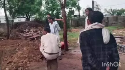 मनिया: देवगढ़ बरैठा में आकाशीय बिजली गिरने से पेड़ से बंधी भैंस की हुई मौत