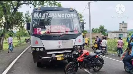 साहिबगंज: बालीडीह मोड़ के पास यात्री बस की चपेट में आने से पीरटांड़ निवासी बाइक सवार की मौत, बोरियो पुलिस जांच में जुटी