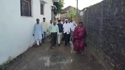 पिपरिया: ग्राम पंचायत धनाश्री का महिला बाल विकास मंत्री निर्मला भूरिया ने किया निरीक्षण