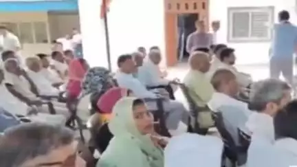 अटेली: केंद्र सरकार के 11 वर्ष पूरे होने पर स्वास्थ्य मंत्री आरती सिंह राव के कार्यालय अटेली में कार्यक्रम आयोजित
