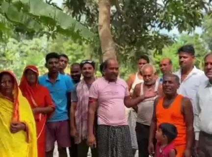 सरायरंजन: सारा रंजन के नौआ चौक में जल संसाधन मंत्री विजय कुमार चौधरी के निर्देश पर लगा सबमर्सिबल पंप