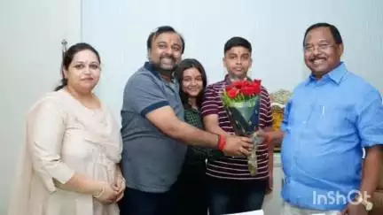 रामानुजगंज: आवासीय कार्यालय में नगर पालिका अध्यक्ष रमन अग्रवाल ने रामानुजगंज विधायक रामविचार नेताम से की मुलाकात
