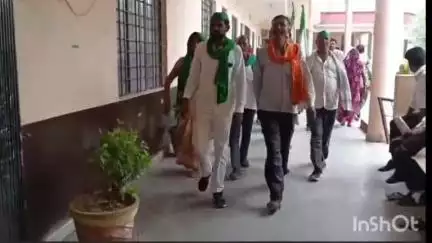 चायल: तहसील में भाकियू अंबावता ने किसानों की समस्याओं को लेकर किया प्रदर्शन, नायब तहसीलदार को सौंपा 5 सूत्रीय ज्ञापन