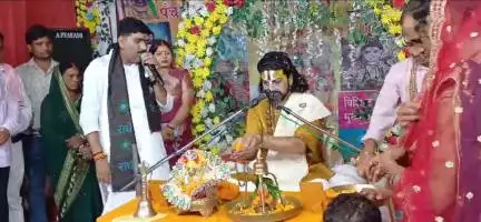 बरवाडीह: सरईडीह शिव मंदिर के स्थापना दिवस पर पांच दिवसीय संगीतमय राम कथा की शुरुआत