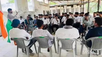 सिहुंता: युवा कांग्रेस अध्यक्ष अंकुश कुमार ने कहा, कार्यकर्ता जन जन तक पहुंचाए जनकल्याणकारी योजनाएं
