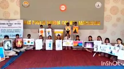 मांडू: डी ए वी पब्लिक स्कूल, बरकाकाना में योग सप्ताह का दूसरा दिन संपन्न