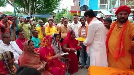 पचरुखी: केंद्रीय गृह राज्य मंत्री ने पचरुखी में पीएम के कार्यक्रम में आने का न्योता दिया