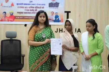 झाबुआ: झाबुआ DM द्वारा लाड़ली बहना, सामाजिक सुरक्षा पेंशन और मुख्यमंत्री जन कल्याण योजना के हितग्राहियों को प्रमाण पत्र दिए गए