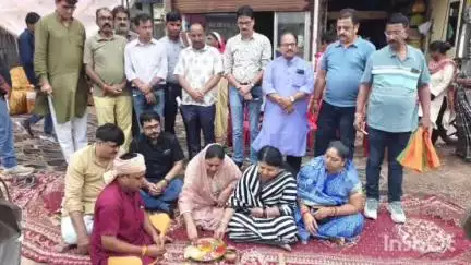 बाबा नारायण शाह वार्ड में ₹1.19 करोड़ की लागत से बनेगा नाला, महापौर ने किया भूमि पूजन