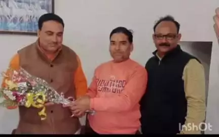 बसेड़ी: भाजपा के नए जिला अध्यक्ष बने राजवीर सिंह राजावत