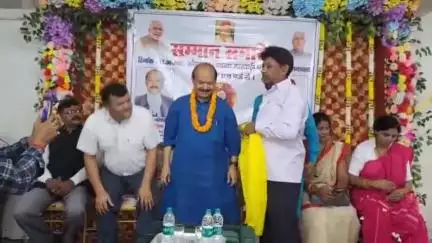जहानाबाद: शहर की मारवाड़ी धर्मशाला में वैश्य समाज द्वारा सम्मान समारोह का किया गया आयोजन
