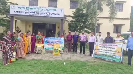 जलालगढ़: अनुसूचित जाति उपयोजना के तहत KVK में कृषक महिलाओं के लिए एकदिवसीय प्रशिक्षण सह प्रत्यक्षण कार्यक्रम का आयोजन हुआ