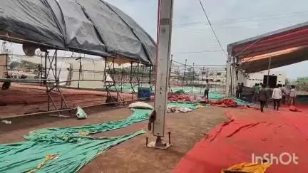 धमधा: ग्राम निकुम में शिव महापुराण कथा की तैयारी हुई पूर्ण, कथावाचक पंडित प्रदीप मिश्रा 19 से 23 जून तक सुनाएंगे कथा