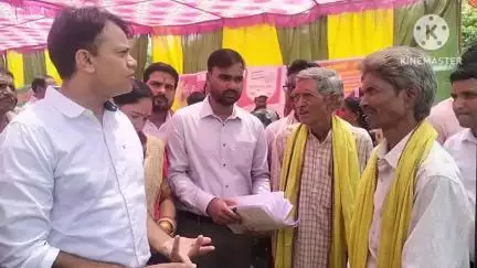 गातापार जंगल में केसीजी जिले के कलेक्टर ने धरती आबा अभियान का किया शुभारंभ