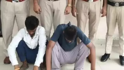 जगाधरी: बुढ़िया गेट पुलिस ने ठेके के ताले तोड़ 3 पेटी शराब चुराने के आरोप में 2 आरोपियों को किया गिरफ्तार