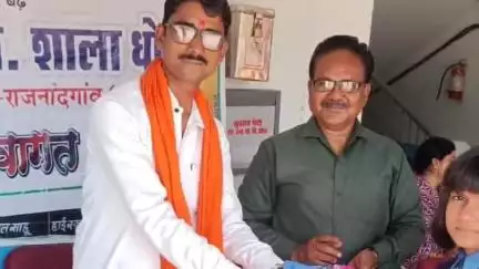 गंडई क्षेत्र के ग्राम धोधा में शाला प्रवेश उत्सव का हुआ आयोजन, बच्चों का किया गया भव्य स्वागत
