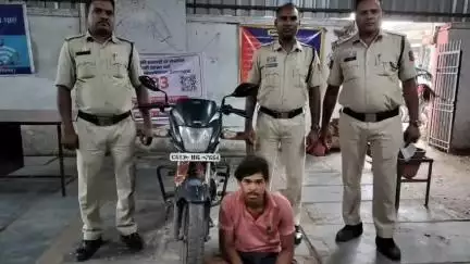 रायगढ़: जूटमिल में मोटरसाइकिल चोरी का खुलासा, आरोपी गिरफ्तार, चोरी की पैशन प्रो वाहन बरामद, आरोपी गया जेल
