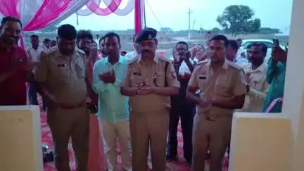 मड़ियाहू: रामपुर थाना क्षेत्र में रसवदिया पुलिस बूथ का हुआ उद्घाटन