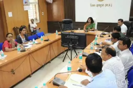 झाबुआ: कलेक्टर कार्यालय में जिला स्तरीय संयुक्त परामर्शदात्री समिति की हुई बैठक, कलेक्टर ने की अध्यक्षता