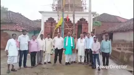 हर्रई: गौरपानी में दादा धूनी वाले मंदिर का निर्माण जारी, कमलनाथ व नकुलनाथ ने दी सहयोग राशि