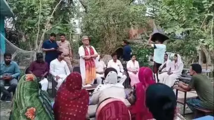अयोध्या विधायक वेद प्रकाश गुप्ता ने प्रधानमंत्री नरेंद्र मोदी के 11 साल बेमिसाल पर लगाई चौपाल