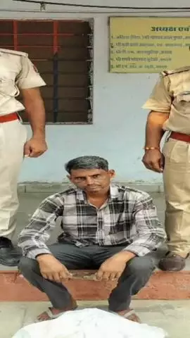 वैर: हलैना थाना पुलिस ने अवैध शराब के मामले में एक व्यक्ति को गिरफ्तार किया, 57 पव्वा बरामद किए