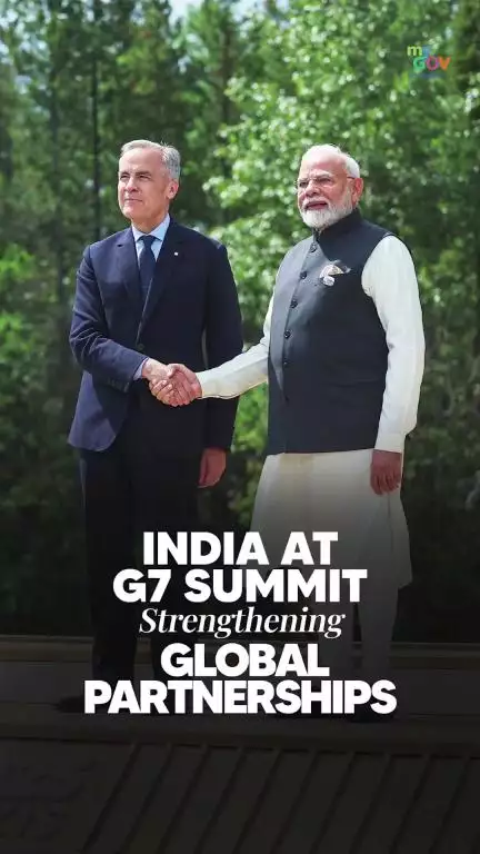 ஜி7 உச்சி மாநாட்டில் இந்தியா!



#PMModiInCanada