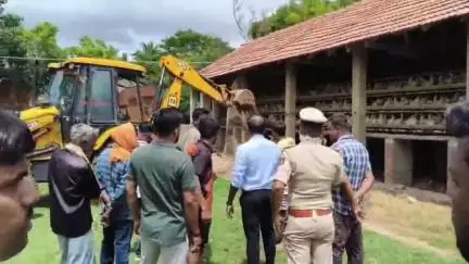 ಮಂಡ್ಯ: ಚಿಕ್ಕಮಂಡ್ಯ ಜನವಸತಿ ಪ್ರದೇಶದಲ್ಲಿ ಕೋಳಿ‌ಫಾರಂ ತೆರವಿಗೆ ಮುಂದಾದ ತಾಲೂಕು ಆಡಳಿತ: ವಾರದ ಗಡುವು