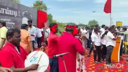 மதுரை தெற்கு: கீழடி அகழாய்வை அங்கீகரிக்க மறுக்கும் மத்திய பாஜக அரசை கண்டித்து திமுக மாணவரணி விரகனூரில் கண்டன ஆர்ப்பாட்டம்