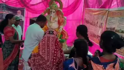 ତଲସରା: ଡମକୁଡ଼ା ଗ୍ରାମ ପଞ୍ଚାୟତ କାର୍ଯ୍ୟାଳୟ ପ୍ରାଙ୍ଗଣରେ ବିକାଶ ବାହାନ ଯାତ୍ରା ଅନୁଷ୍ଠିତ