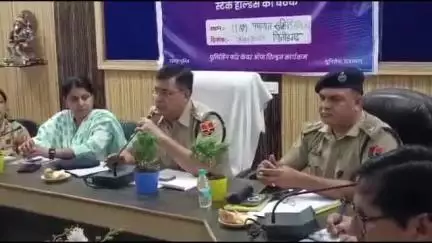 चित्तौड़गढ़: उमंग V के अंतर्गत पंचायत समिति सभागार में पुलिस की बैठक आयोजित की गई