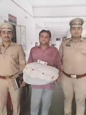 कानपुर: नौबस्ता पुलिस ने एक शातिर गाजा तस्कर को किया गिरफ्तार