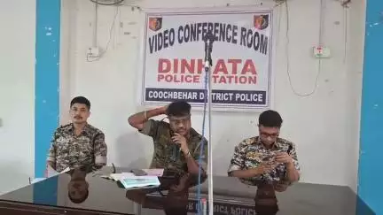 দিনহাটা ১: রথযাত্রাকে সামনে রেখে দিনহাটা থানায় প্রস্তুতি বৈঠক আয়োজিত হলো