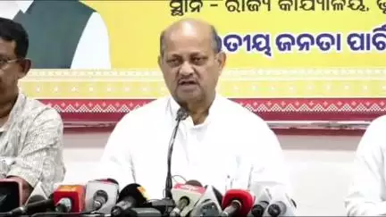 ଭୁବନେଶ୍ବର ମ୍ୟୁନିସିପାଲଟି କର୍ପୋରେସନ: ଓଡ଼ିଶା ଆସୁଛନ୍ତି ପ୍ରଧାନମନ୍ତ୍ରୀ;ଏନେଇ ଭୁବନେଶ୍ୱର ରାଜ୍ୟ କାର୍ଯ୍ୟାଳୟରେ ରାଜ୍ୟ ସଭାପତି ମନମୋହନ ସାମଲଙ୍କ ସାମ୍ବାଦିକ ସମ୍ମିଳନୀ