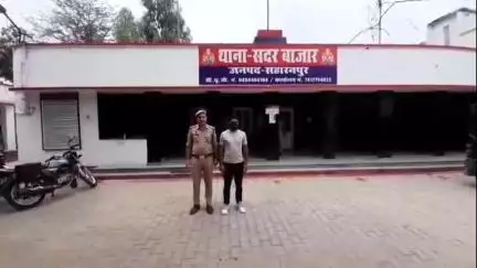 सहारनपुर: सदर बाजार थाना पुलिस ने दिल्ली रोड से सड़क पर हुड़दंग मचाने वाले एक अभियुक्त को किया गिरफ्तार