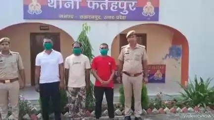 बेहट: पुलिस ने भैंसराऊ से शांति व्यवस्था भंग करने वाले 3 अभियुक्तों को किया गिरफ्तार