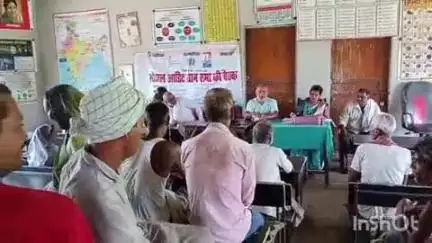 धनघटा: हैसर ब्लॉक की 5 ग्राम पंचायतों में सोशल ऑडिट ग्राम सभा की बैठक हुई संपन्न