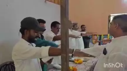 गोला गोकरणनाथ: गोला नगर के त्रिलोकगिरी चौपाल के कार्यक्रम में मोदी जी के 11 साल के शासन में देश का सर्वांगीण विकास हो रहा है