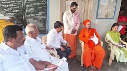 ಮಾಗಡಿ: ಚೌಡಿಬೇಗೂರು ಗ್ರಾಮದಲ್ಲಿ ಅಖಿಲ ಭಾರತ ವೀರಶೈವ ಮಹಾಸಭಾದಿಂದ ಹೇಮಾವತಿ ನದಿ ನೀರು ಅಭಿಯಾನದ ಕರಪತ್ರ ವಿತರಣೆ