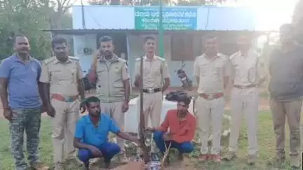 ಕನಕಪುರ: ಸನಹಳ್ಳಿ ಗ್ರಾಮದಲ್ಲಿ ಅಕ್ರಮವಾಗಿ ಜಿಂಕೆ ಬೇಟಿಯಾಡಿದ್ದ ಆರೋಪಿಗಳ ಬಂಧನ