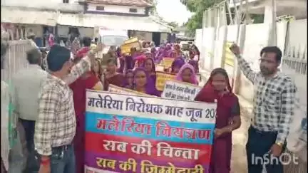 सरदारपुर: सरदारपुर सिविल हॉस्पिटल में मलेरिया रथ रैली व कार्यशाला का हुआ आयोजन, लोगों को दी गई डेंगू नियंत्रण की जानकारी