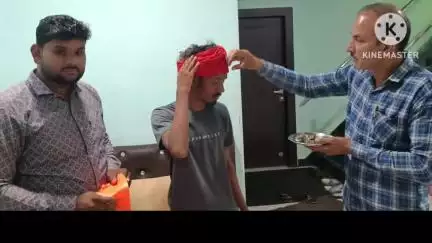 शाढ़ौरा: गौमाता को राष्ट्रीय स्तर पर सम्मान दिलाने के लिए पदयात्रा पर निकले गौसेवक का शाढ़ौरा में गौसेवकों ने किया अभिनंदन