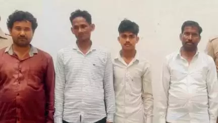 ओबरा: चोपन पुलिस ने शांति व्यवस्था भंग होने के दृष्टिगत चार अभियुक्तों के खिलाफ की कार्रवाई