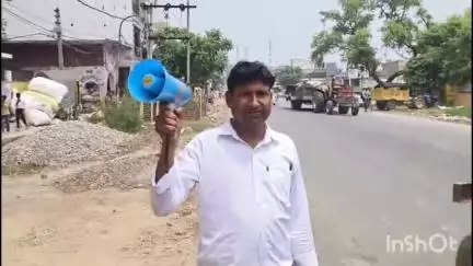 मुज़फ्फरनगर: कस्बा चरथावल में नगर पंचायत ने अतिक्रमणकारियों को अतिक्रमण न हटाने पर मुनादी करा कर दी कड़ी चेतावनी